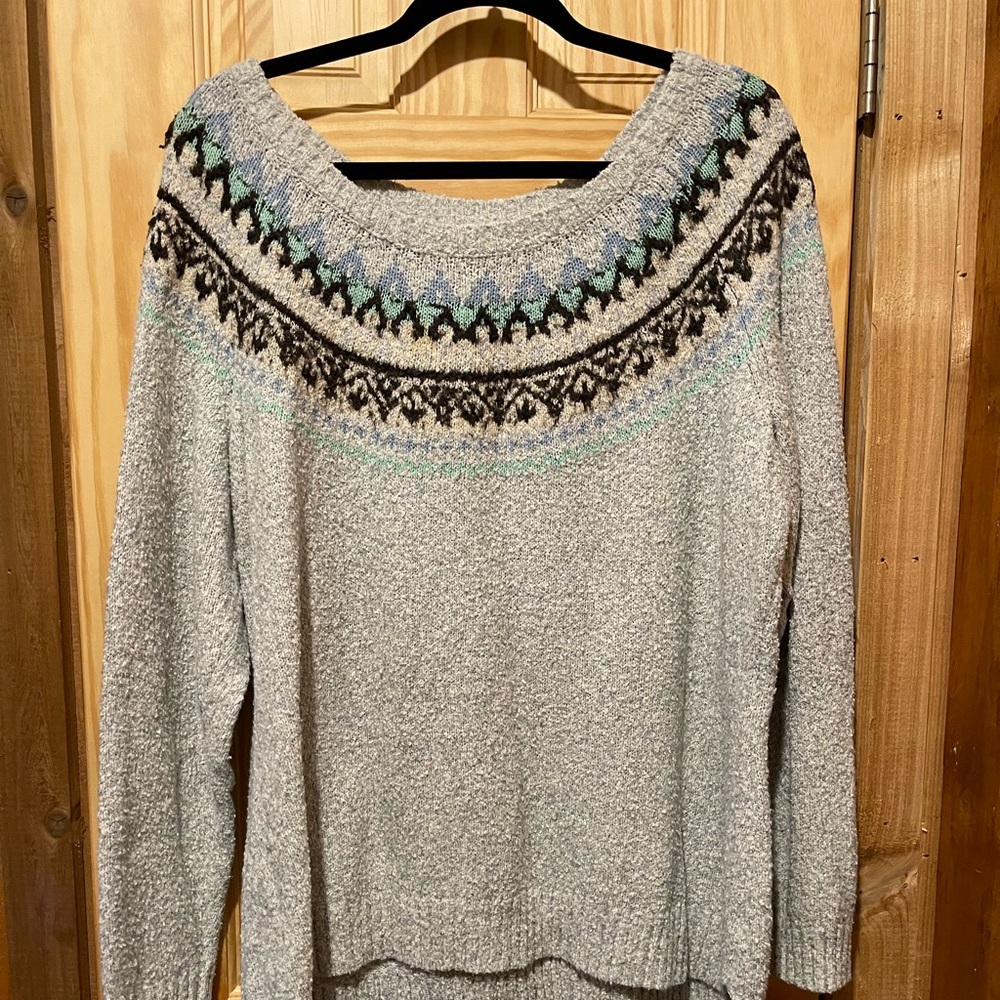Scoop Neck Sweater